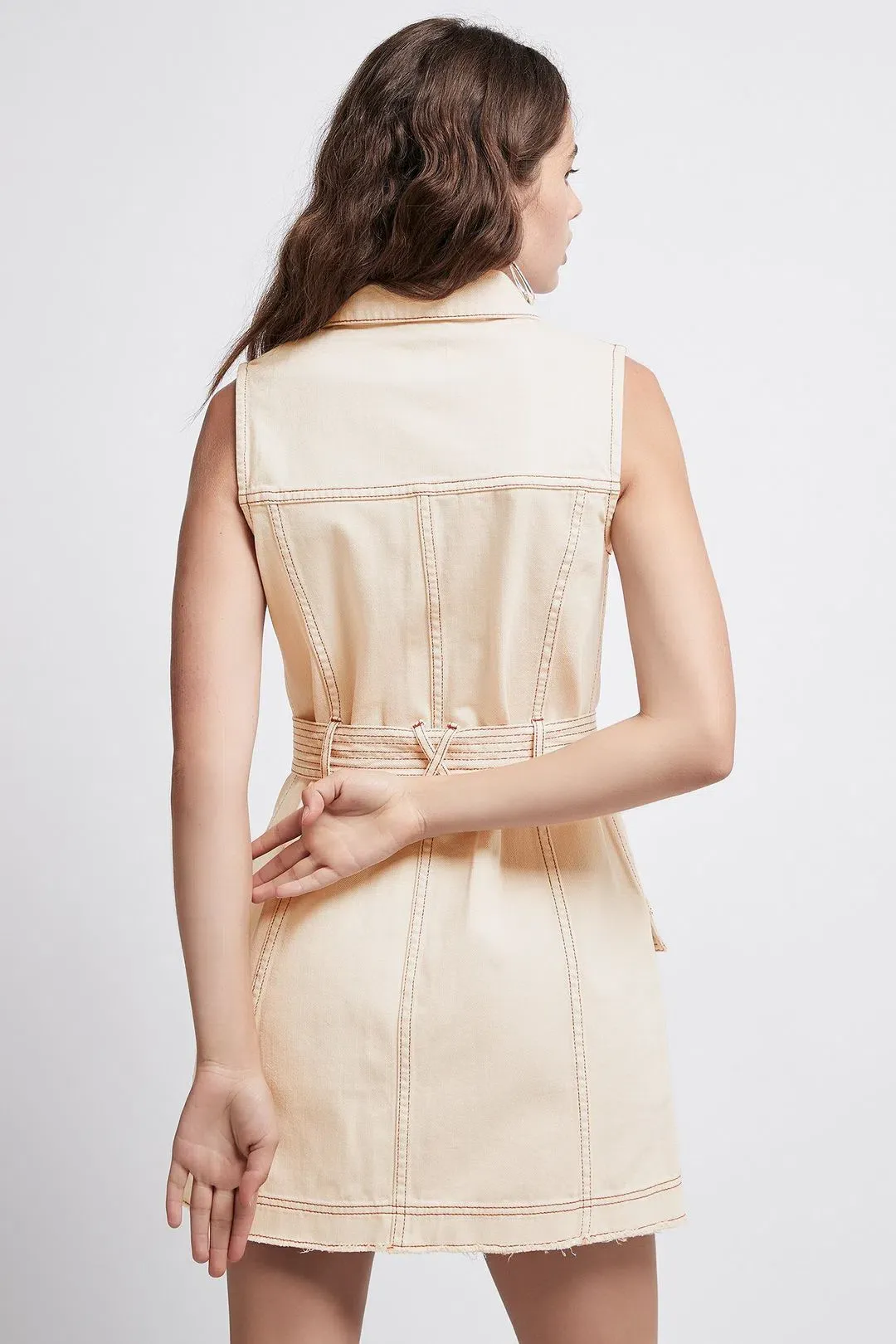chinese dress ladies Dion Lee Laced Bonded Mini Dress