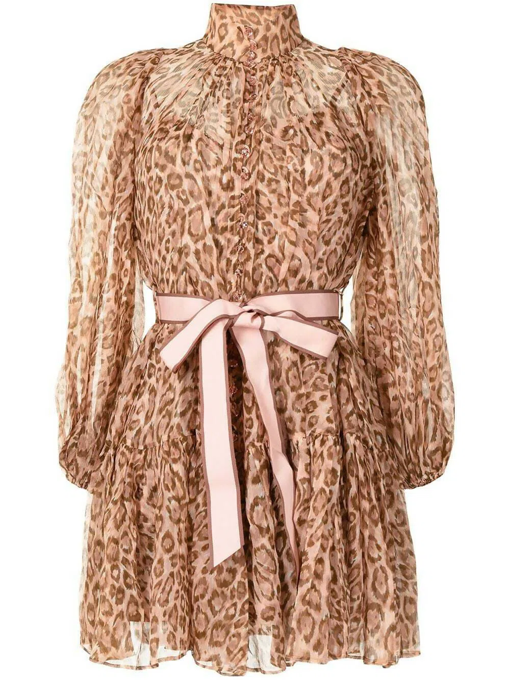 strapless open back dress Zimmermann Concert Day Mini Dress main image 1