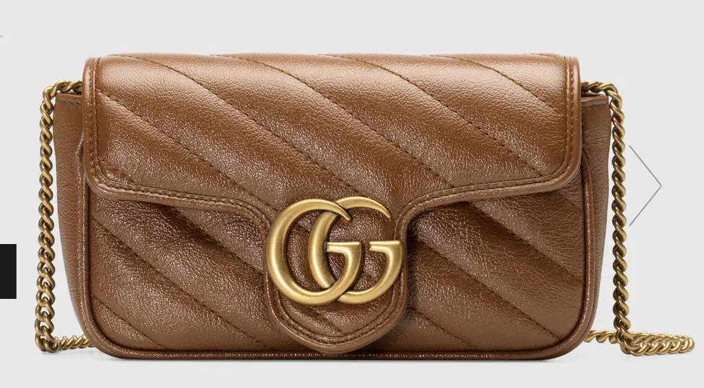 Gucci GG Marmont Matelassé Bag in Brown — UFO No More