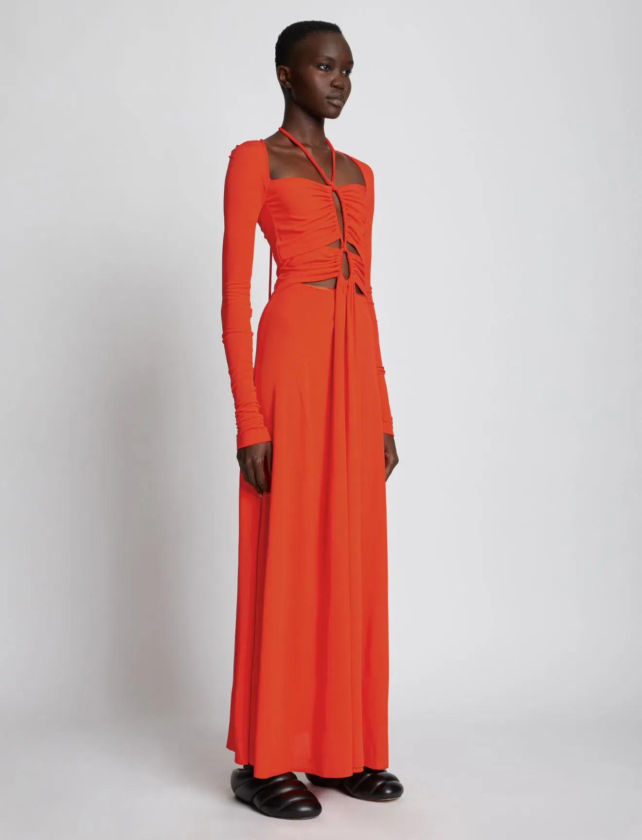 for love and lemons orange dress Orange bustier gown from for love and lemons
