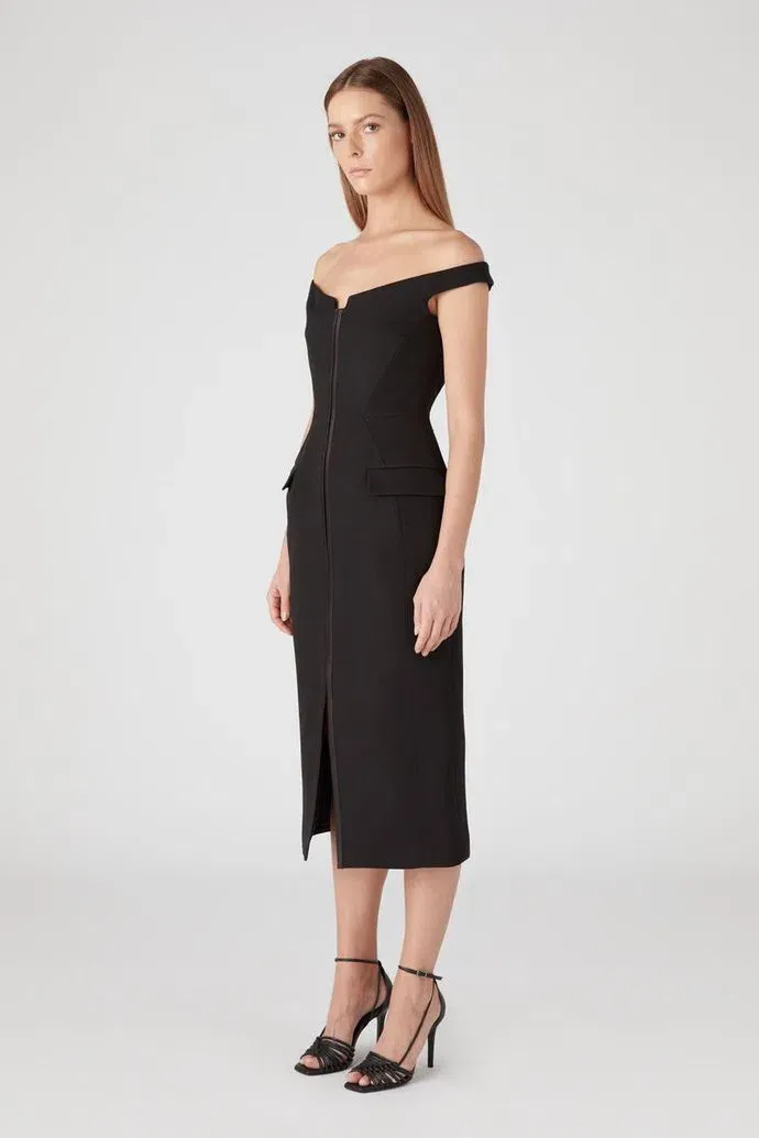 sabine backless maxi dress - black Nookie Sabine Maxi Dress - Black