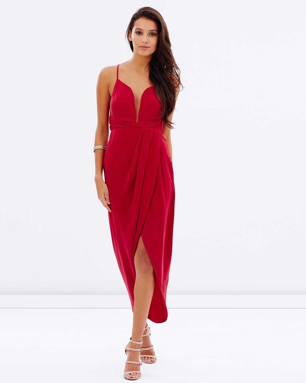 chinese dress ladies Be With Me Always Black Cherry Burned Velvet Princess Maxi Dress
