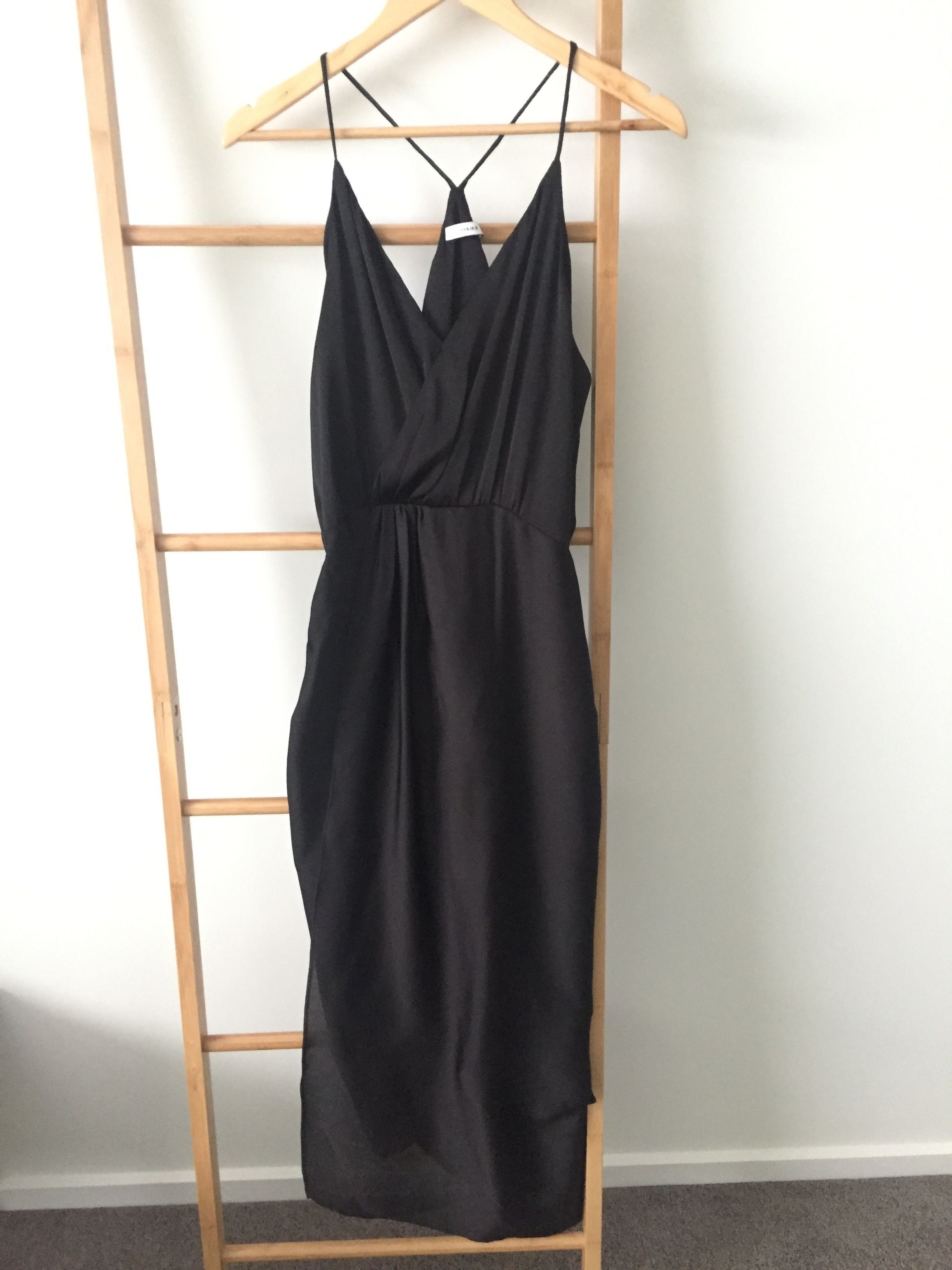 sheike black one shoulder dress Zimi Midi Dress Black | One Shoulder Dress