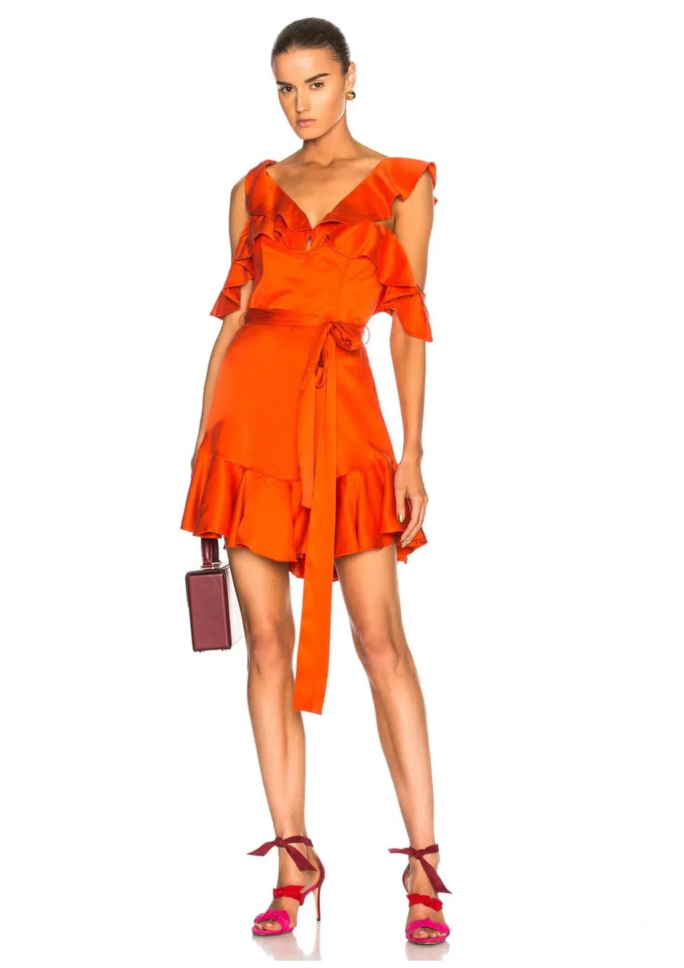 bec and bridge raphaela mini dress melon Bec & Bridge Raphaela Mini Dress Melon Size 8