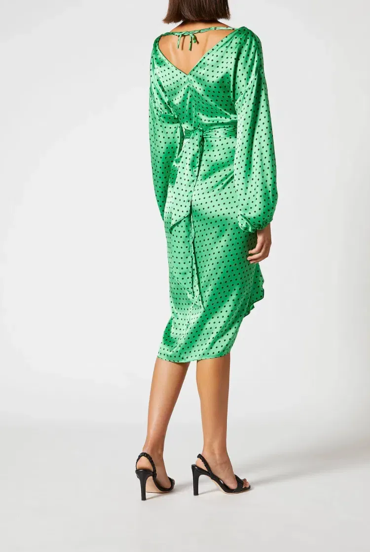 house of cb joelle lace underwire midi cocktail dress Clothing : Midi Dresses : 'Joelle' Forest Lace Midi Dress