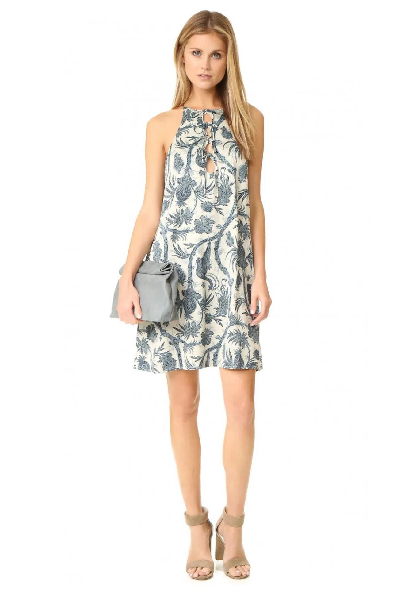 knee length dresses for ladies Harper – LOVAAN main image 0