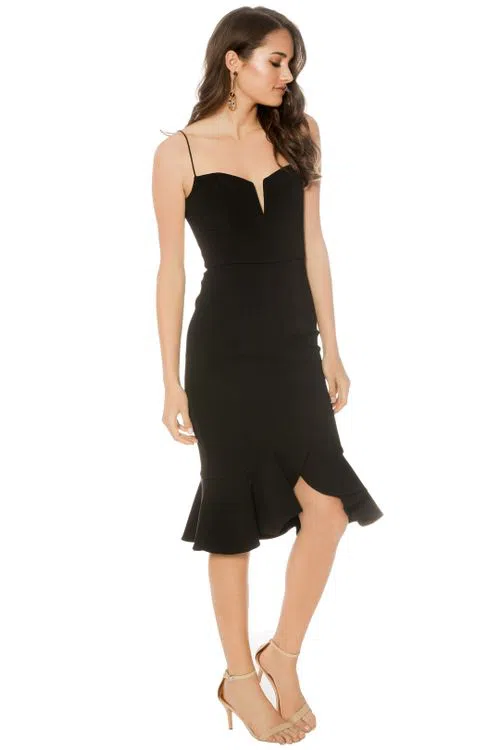 open lace back dress Long Dress Kristen | Pink | L