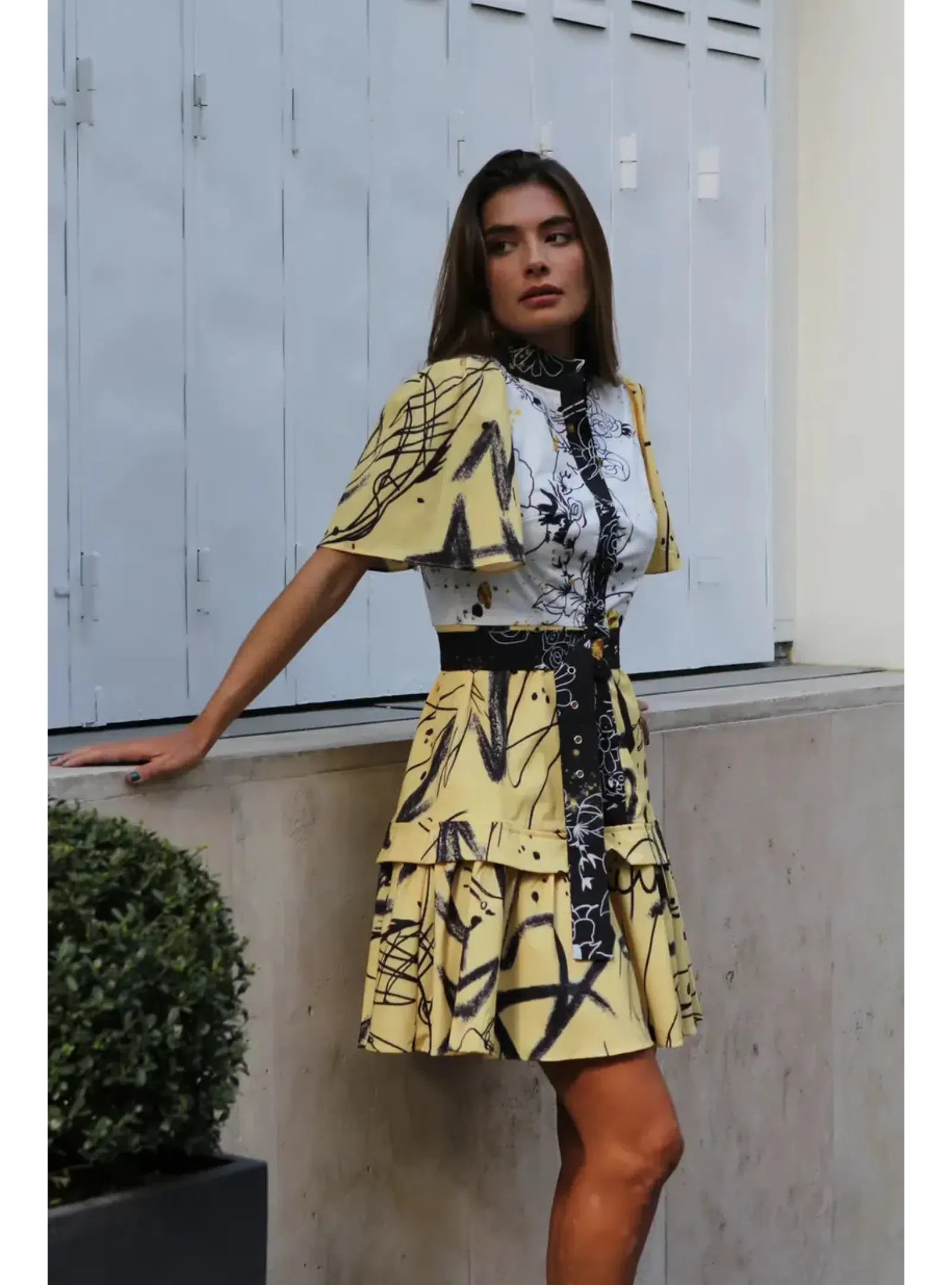 zimmermann lulu asymmetric dress Zimmerman asymmetrical ruched size 8 Colour:IVORY/OYSTER making it an essential long sleeve long dress Katie May *New* —