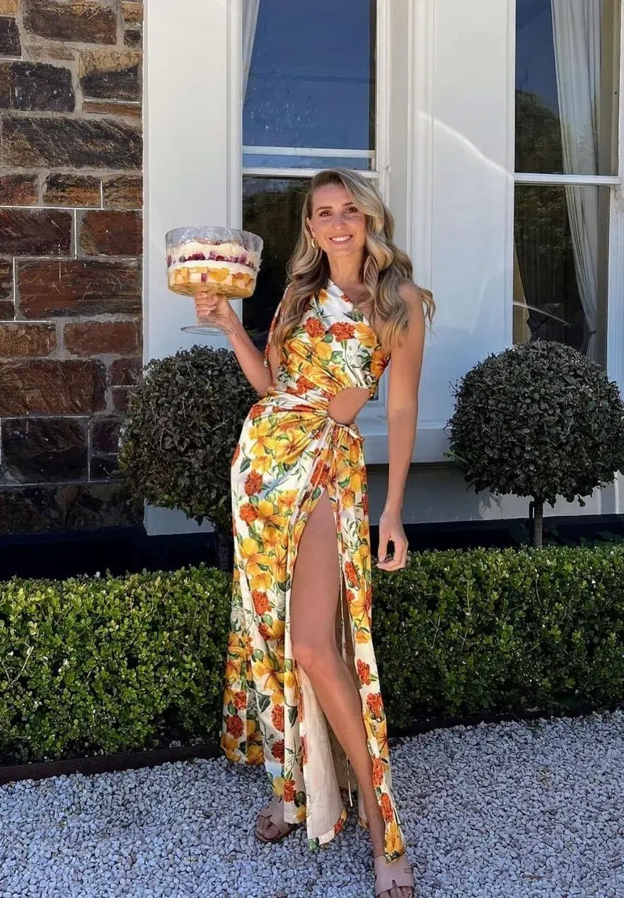 talulah garland midi dress Talulah Garland Midi Dress Print Size 6