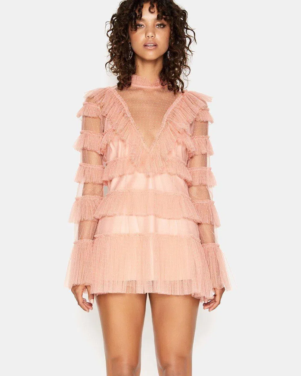 aje casabianca braided asymmetric puff sleeve mini dress Aje Casabianca Braided Asymmetric Puff Sleeve Mini Dress White Size 14