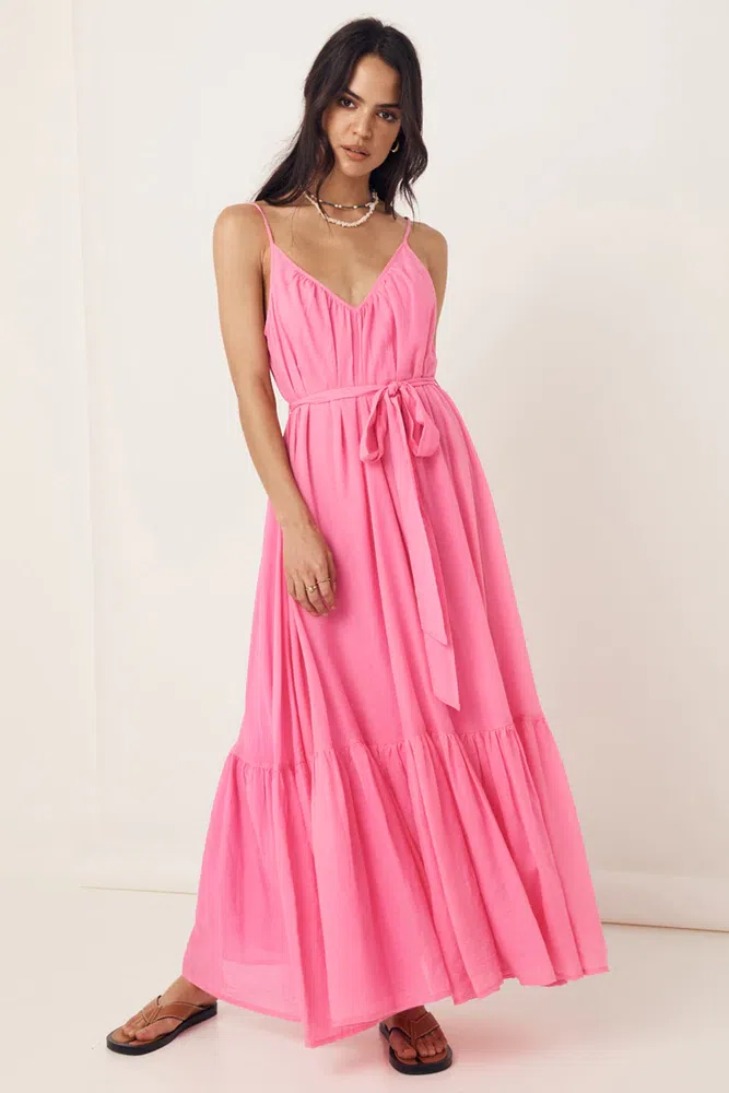 open lace back dress Spell main image 0
