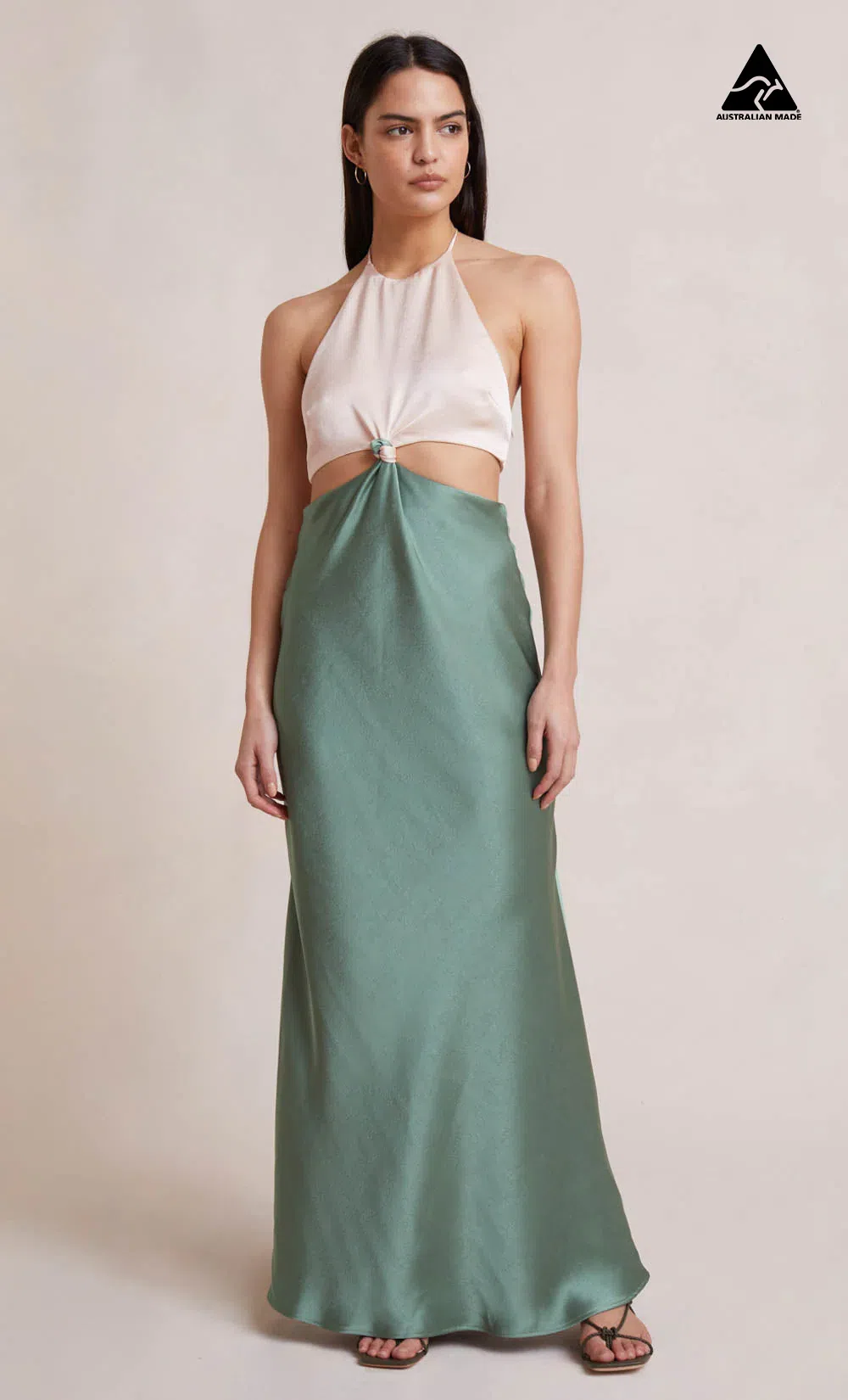 carrie maxi dress green multi Carrie Tulle Dress main image 1