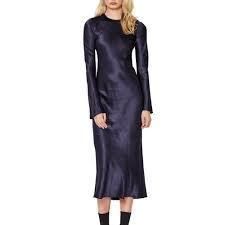 Bec \u0026 Bridge Sirens Long Sleeve Dress- Navy