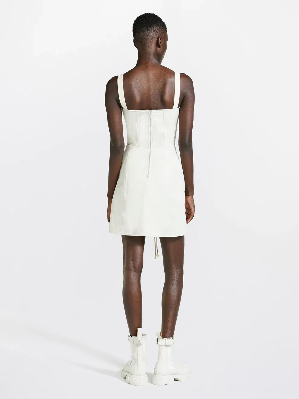 white christmas dresses Laced utility corset dress – BeyondYourWardobe main image 1
