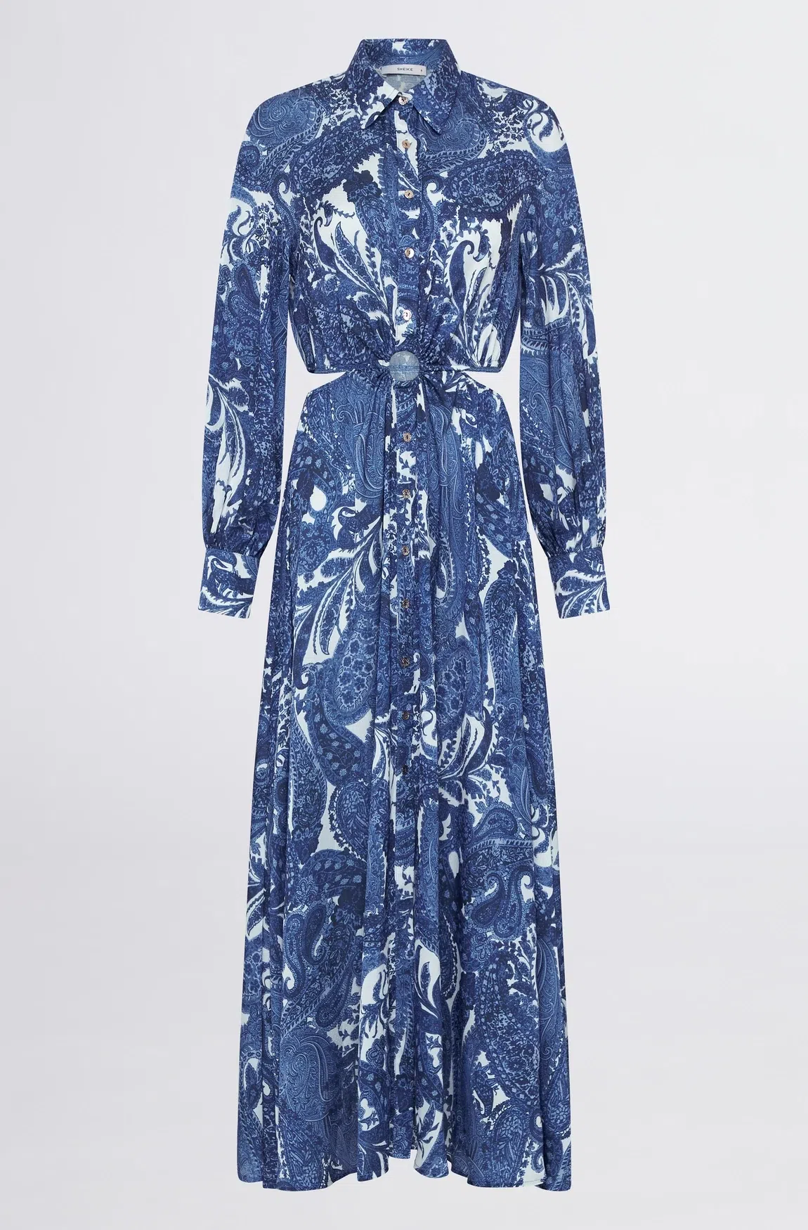 Sheike Casablanca Dress Icy Paisley Print Size 8 | The Volte