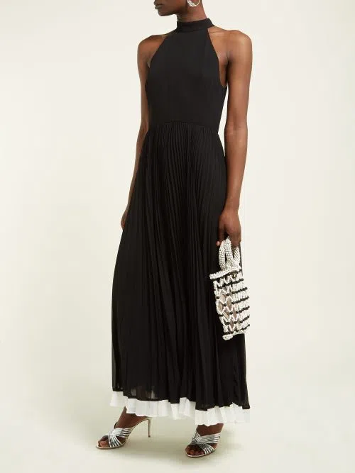strapless open back dress Zone Planet | Bella's Plus Size Loose Casual Pleated Maxi Dress
