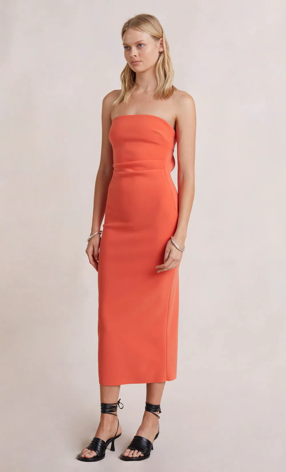 Bec and Bridge Cecily Midi Dress Orange Size 10 | The Volte