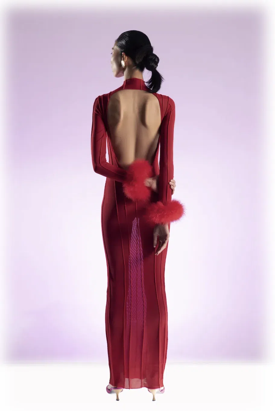 red prom dress satin Simple Backless Red Satin Long Prom Dress,Open Back Formal Dresses, Red  Evening Gown fg5002