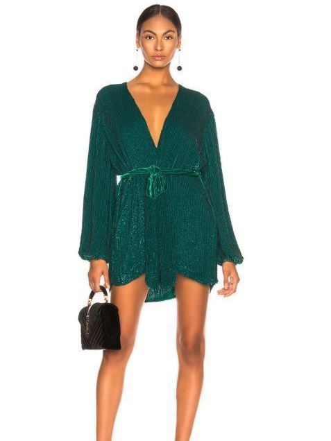 gabrielle wrap dress