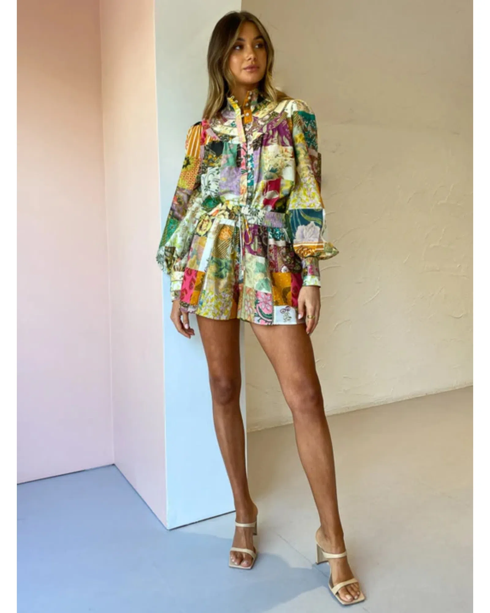 Zimmermann Ninety-Six Filigree Short Lennon Paisley Size 0 / AU 8