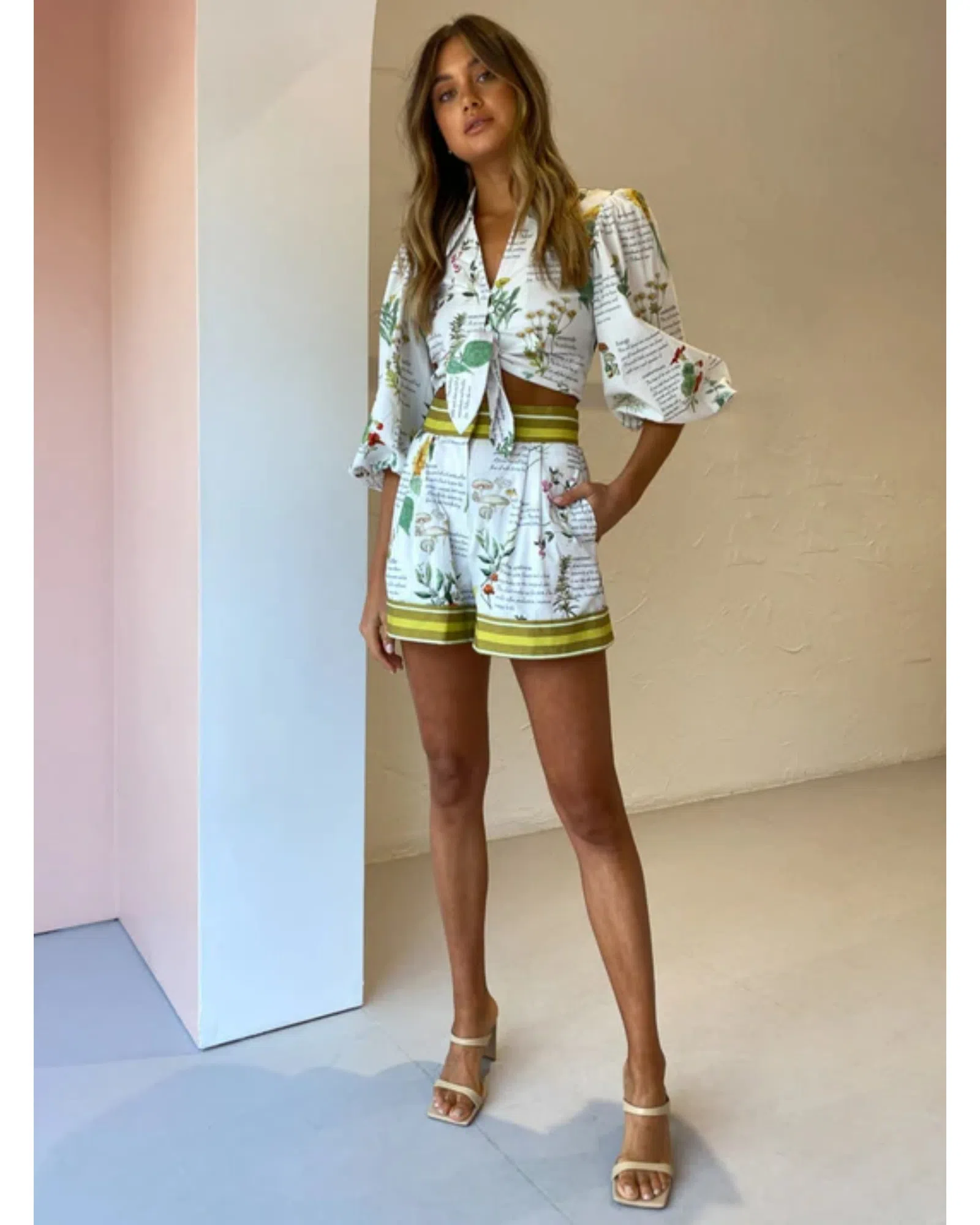 Zimmermann Ninety-Six Filigree Short Lennon Paisley Size 0 / AU 8