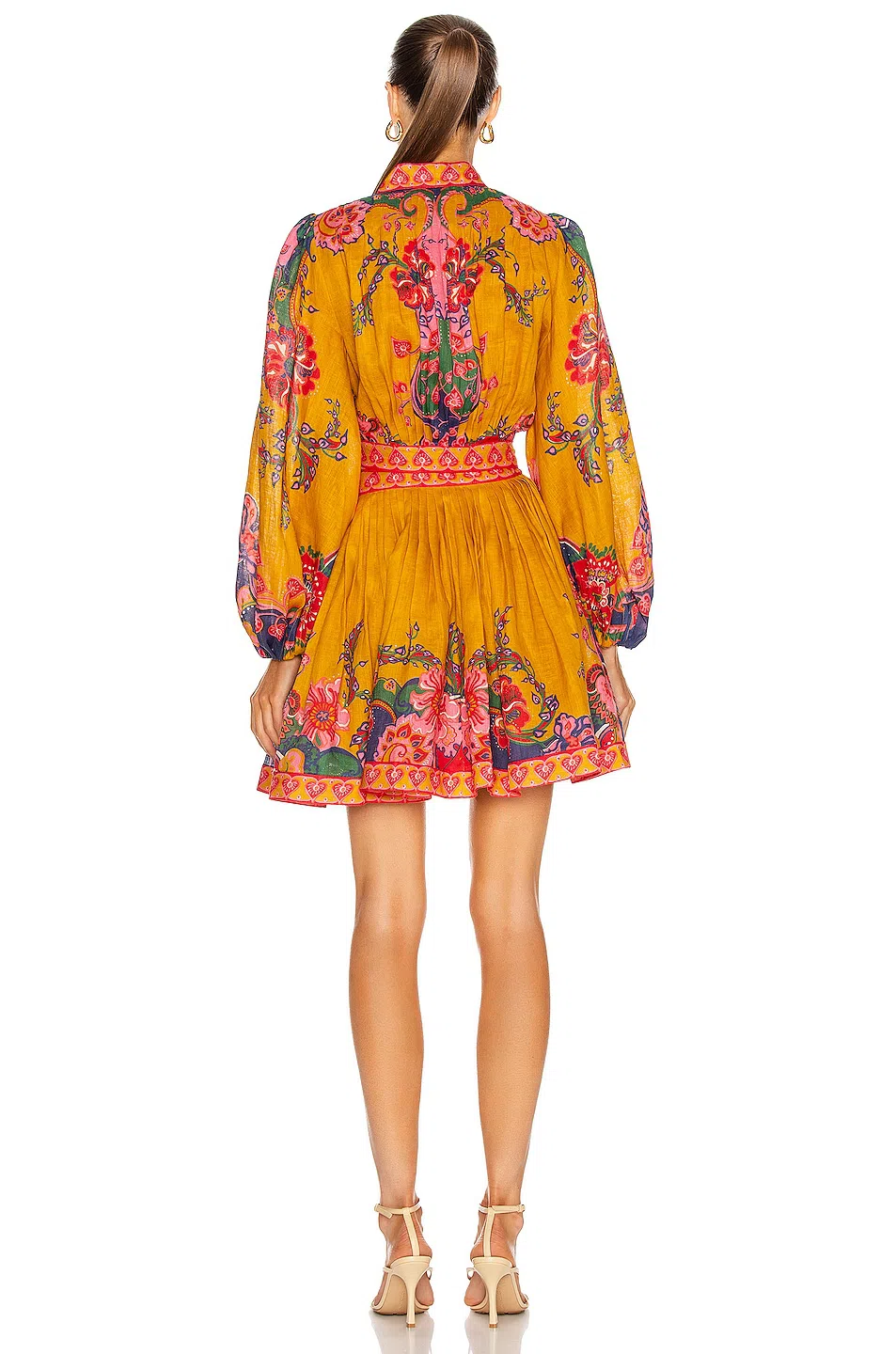 Zimmermann Lovestruck Paisley Linen Wrap Dress Print Size 3 | The Volte Zimmermann Lovestruck Paisley Linen Wrap Dress Print Size 3 | The Volte