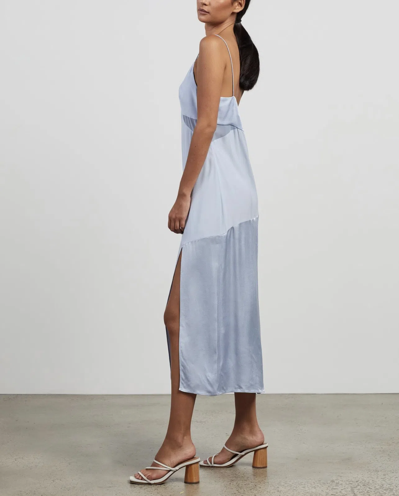 Vestire Palm Beach Midi Dress Blue Size 14 | The Volte