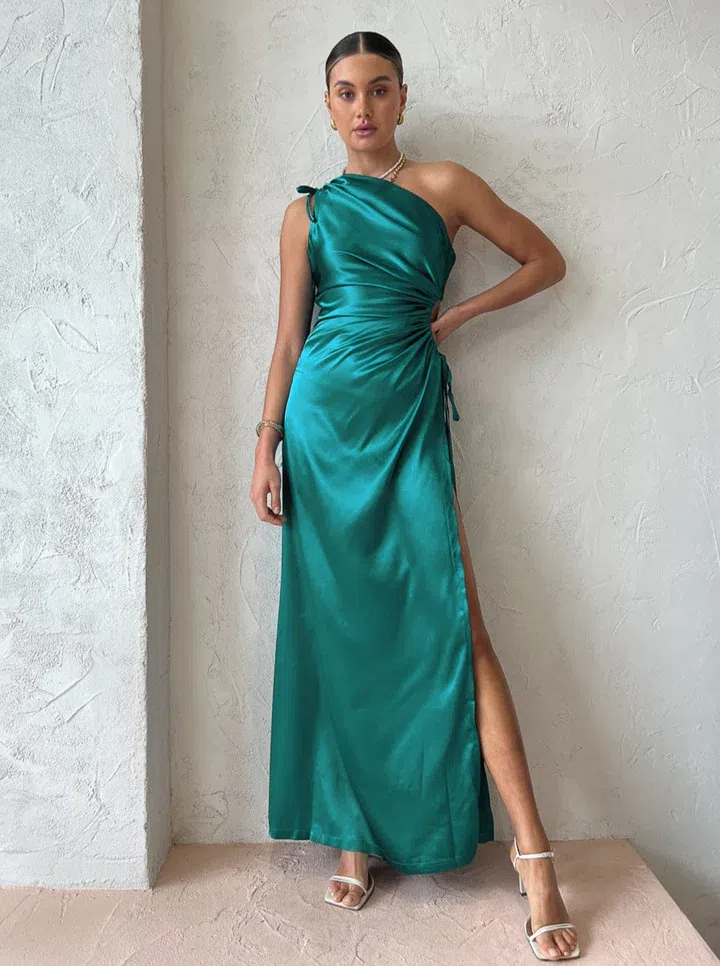Sonya Moda Nour Emerald Green Maxi Dress Size The Volte