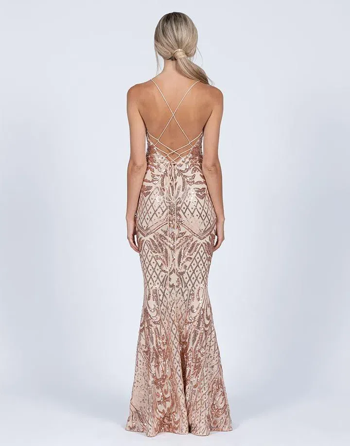 bariano gold dress Bariano Australia, Oprah Cape Gown B47D28L New Wedding Dress Save 73%