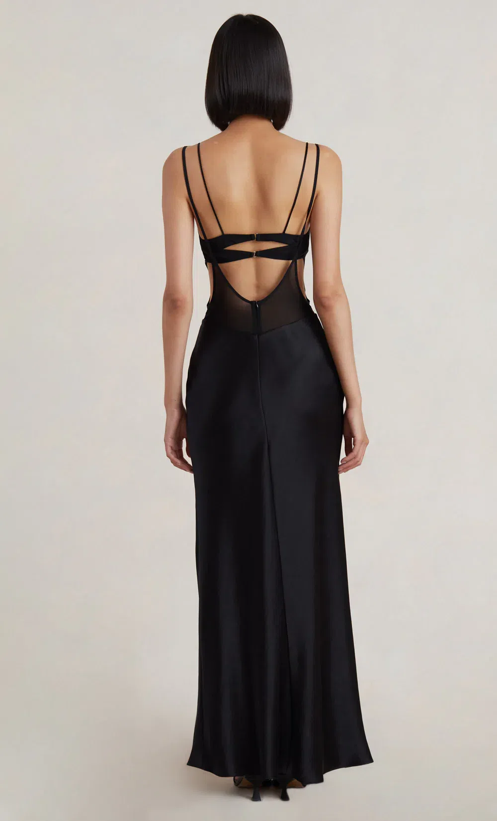 Bec and Bridge Lindsey Cut Out Maxi Dress Black Size 6 | The Volte