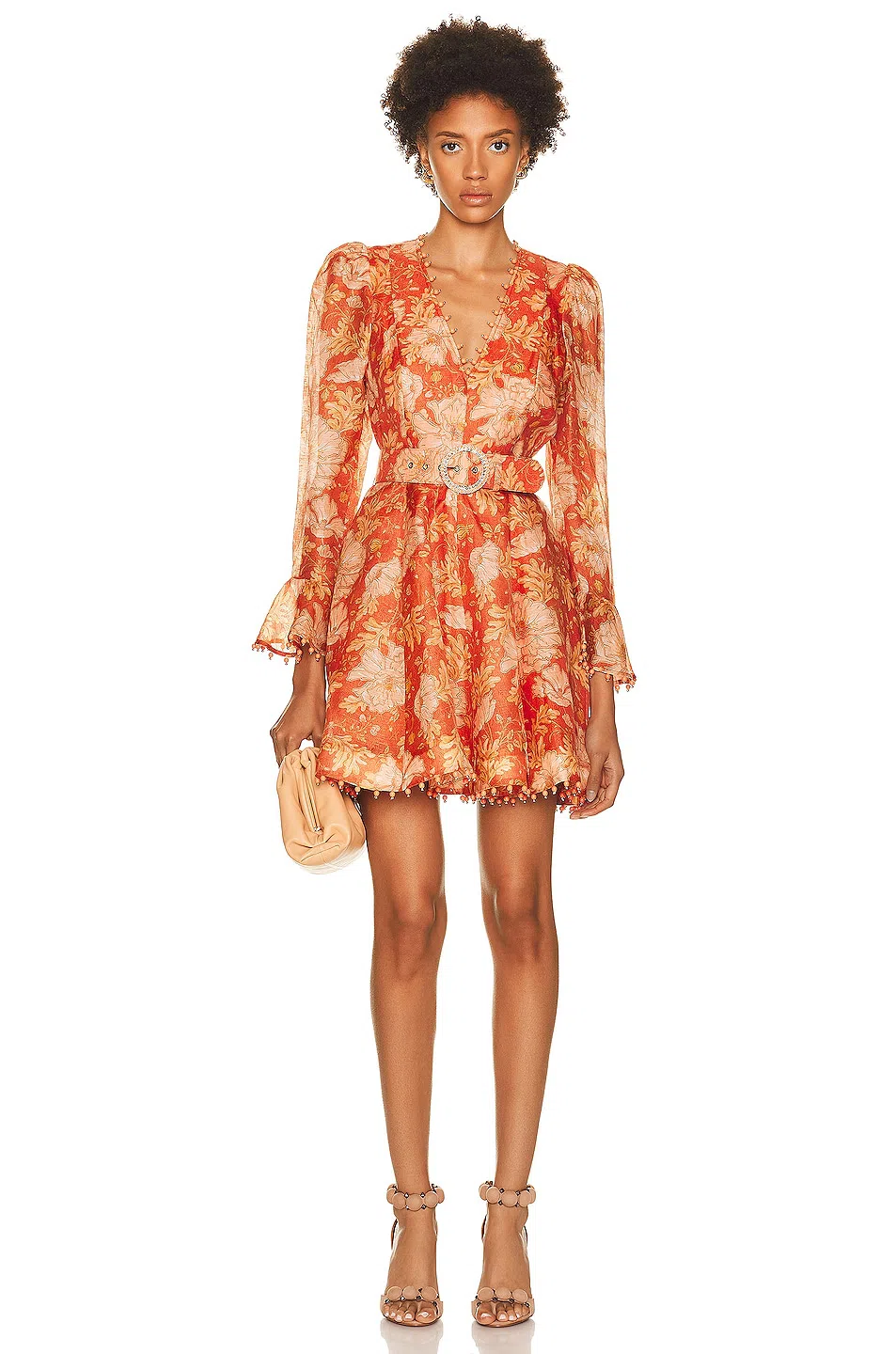 pleats in dress Accordion Pleats Dress / Blue Grey