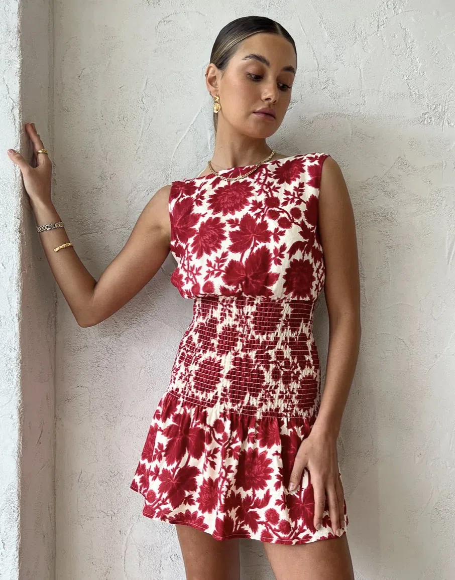 knee length dresses for ladies Sir The Label main image 1