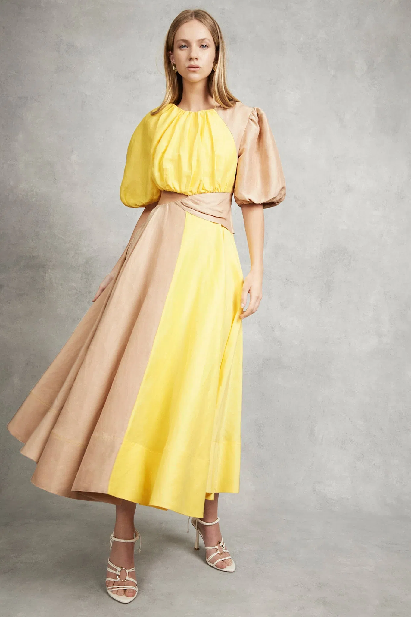 Sheike Casablanca Dress Paisley Yellow Size 16 | The Volte