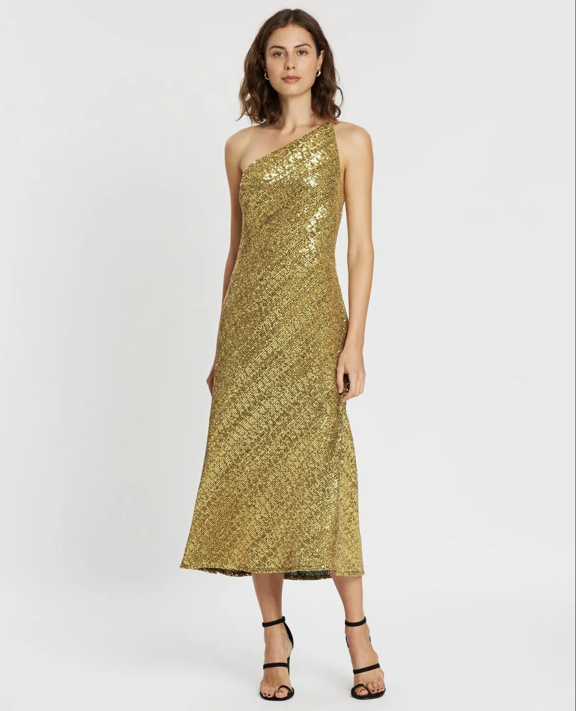 by johnny asymmetric dress By Johnny - Calypso Wrapped Up Asymmetric Dress (Size 6) – Goldie's main image 0