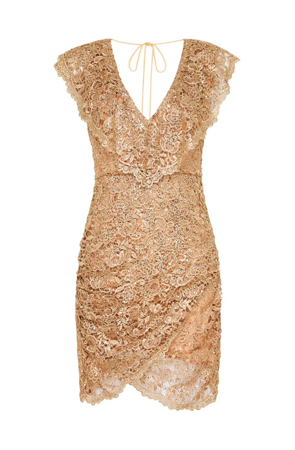 why do i see the dress white and gold NicoBlu Palmira Short Shift Dress in Robin Egg Blue and Gold Embellishment Petite-4 main image 1