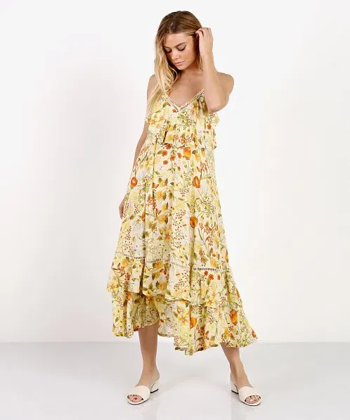 spell lola frill maxi dress Lola Frill Maxi Dress