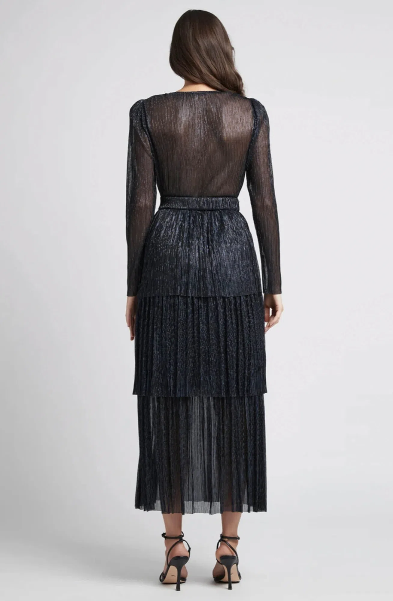 Maxi Skirt Sheike Leather Dress Sheike All That Sparkles Dress