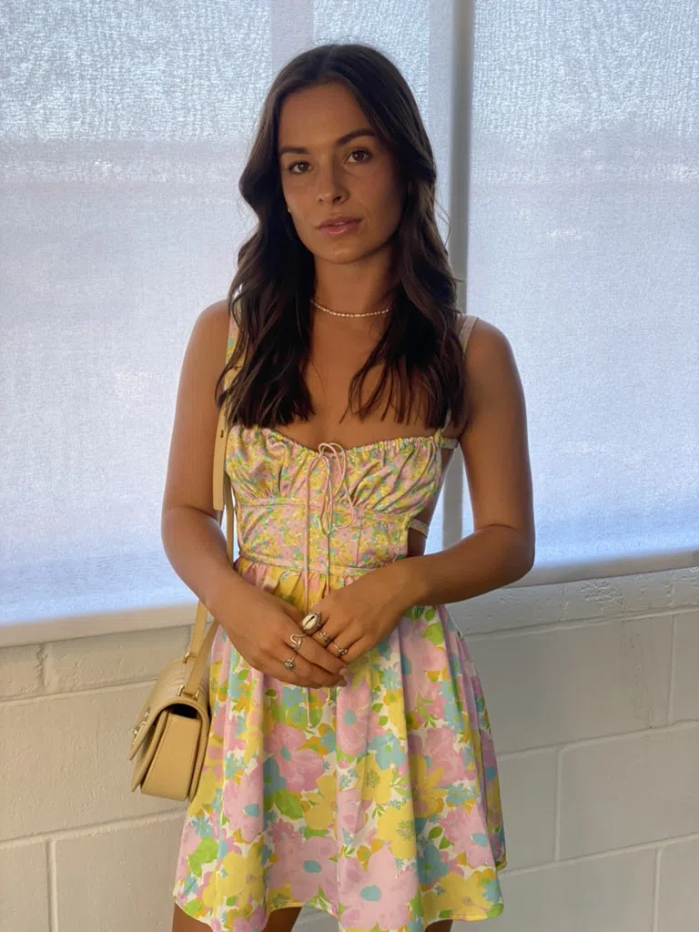 emily backless dress for love and lemons For Love & Lemons Emmaline Maxi Dress – Mikinola main image 1