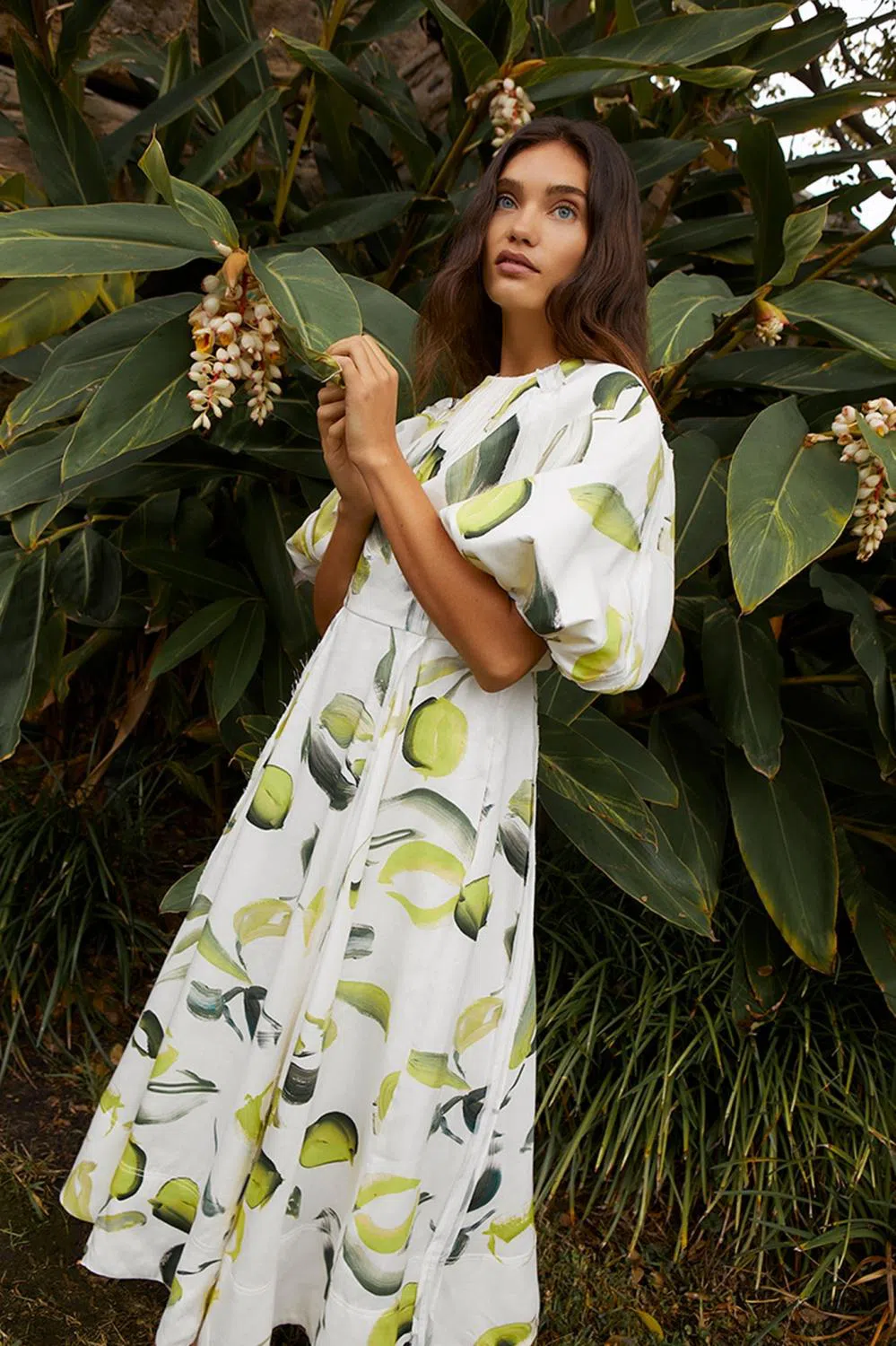 Aje Zest Midi Dress Print Size 6 / XS | The Volte
