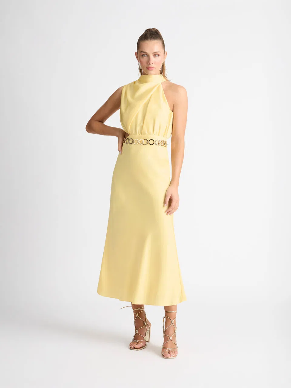 Sheike Allure Dress Butter Yellow Size 8 | The Volte