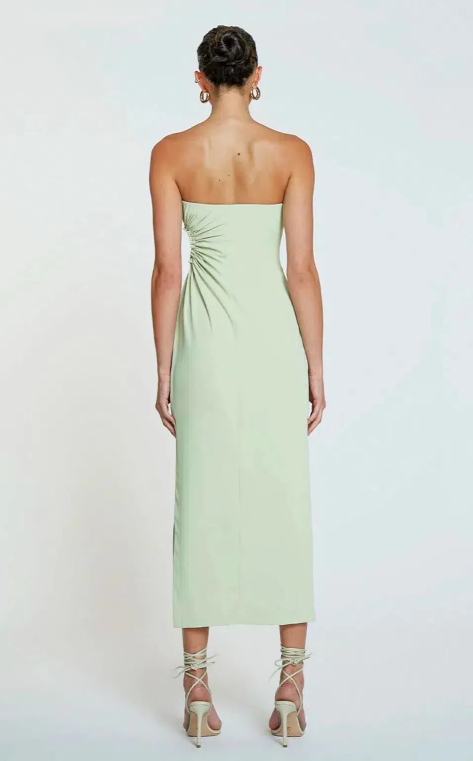 myrna olive corset slip dress HOUSE OF CB MYRNA CORSET SLIP DRESS OLIVE SIZE S /