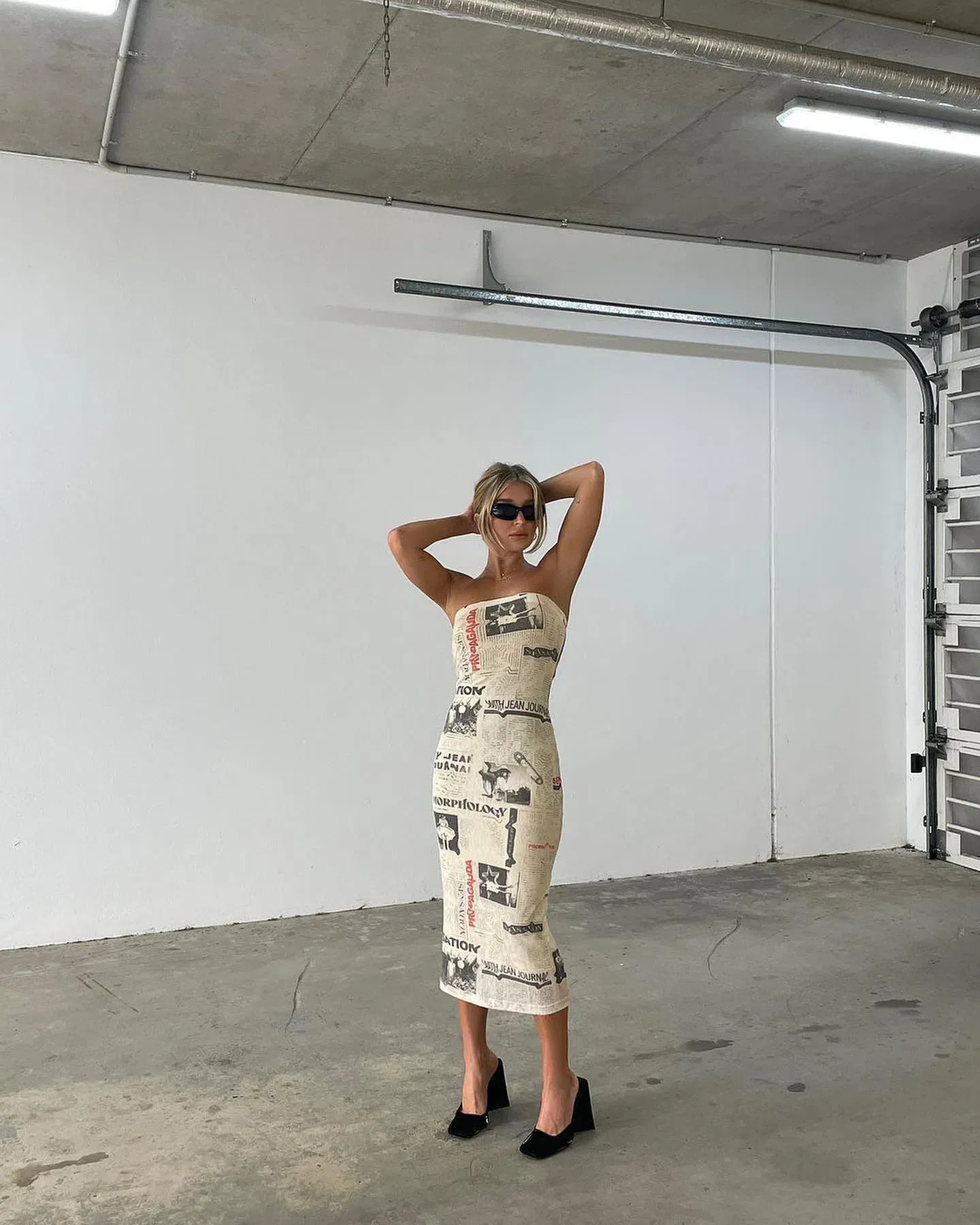 with jean frankie midi dress With Jan Frankie Midi Dress by With Jean