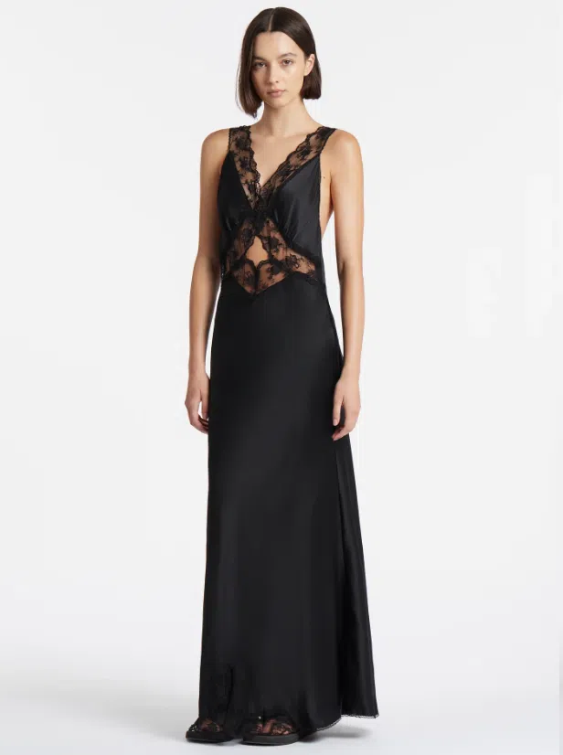 Bec & Bridge Liv Halter Maxi Dress Black Size 8 | The Volte