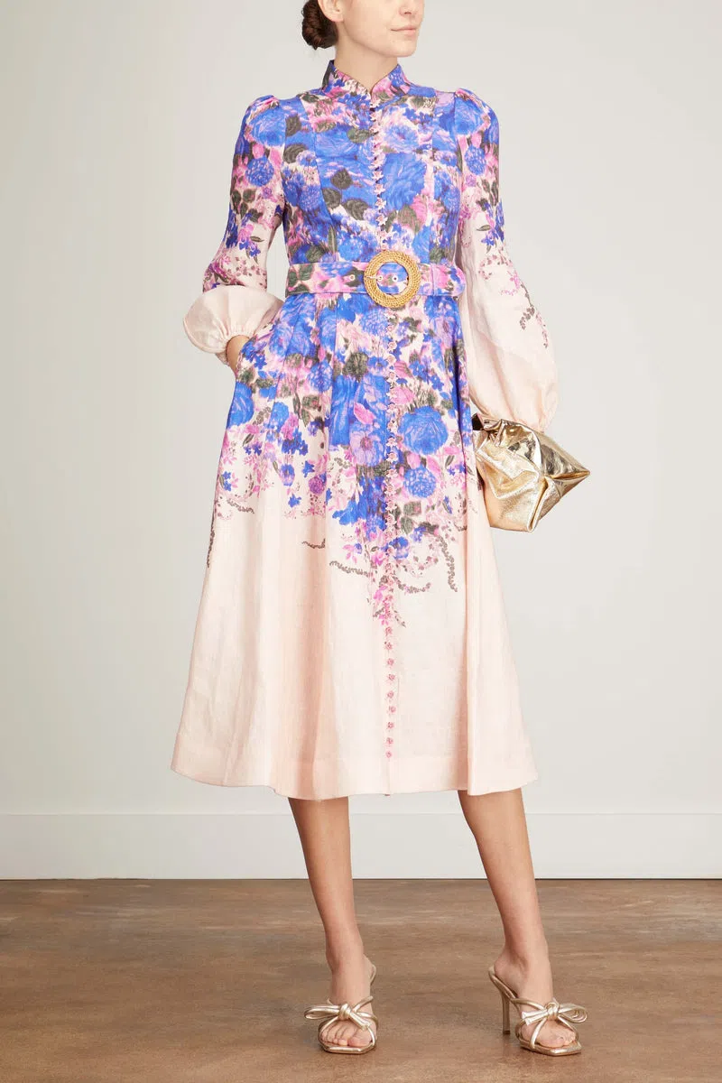 Zimmermann High TIde Buttoned Midi Dress – Rent a Dress