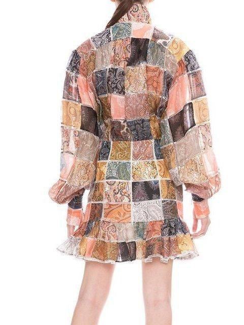 Zimmermann Ninety Six Patch Mini Dress 