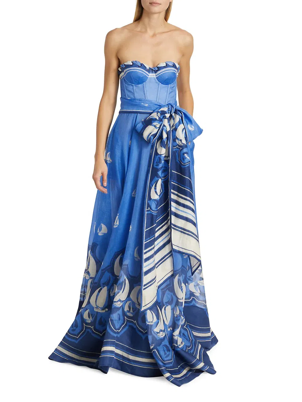 Zimmermann High Tide Eyelet Maxi Dress (For Hire) main image 1