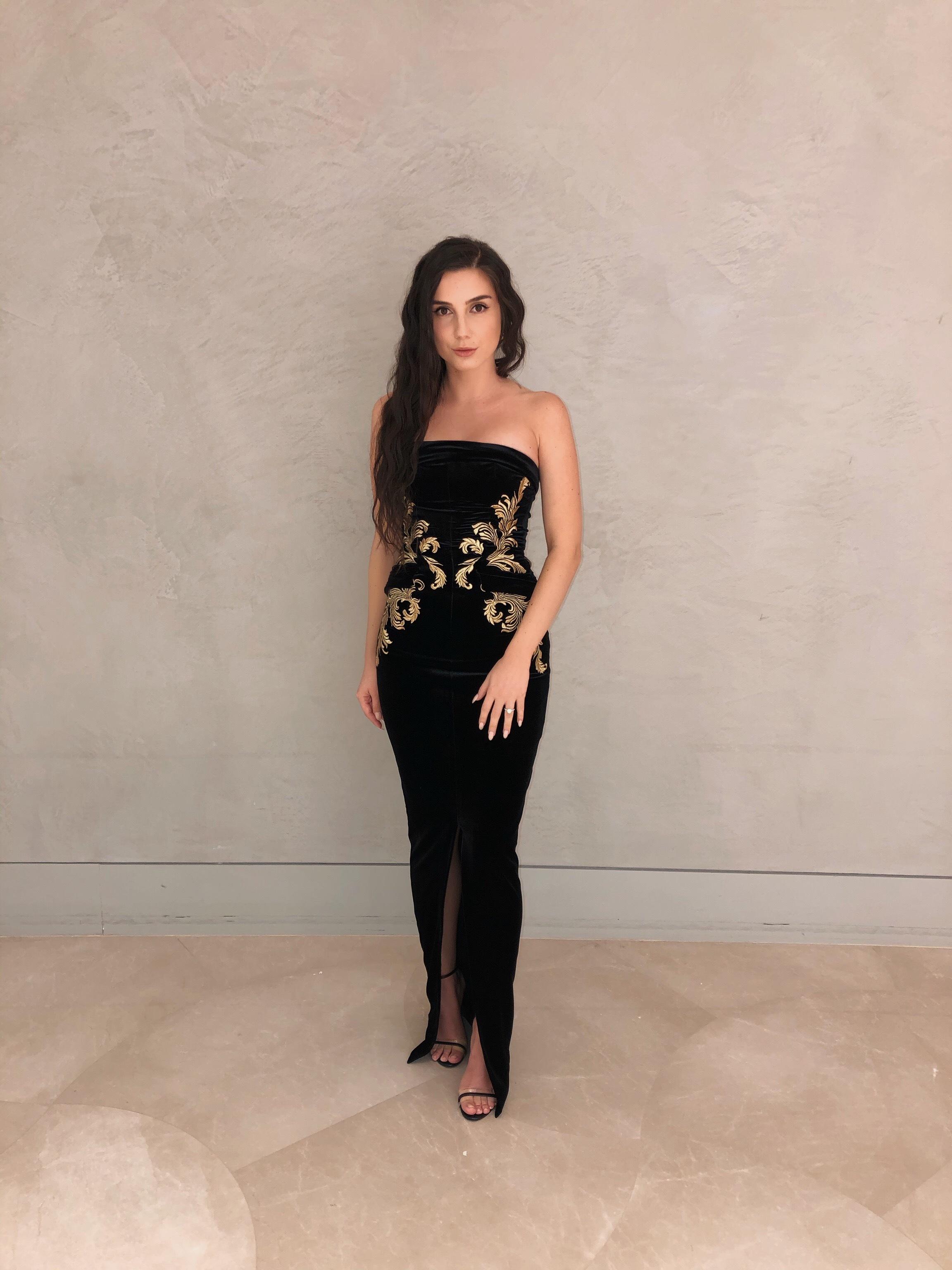 slim fit dress slacks SABINE- HOUSE OF CB – Rent My Dress