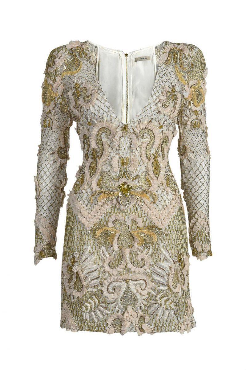 thurley vivaldi midi dress