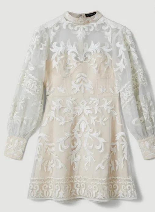 Aje Woodland Utility Midi Dress Beige Size AU 12 | The Volte Aje Woodland Utility Midi Dress Beige Size AU 12 | The Volte