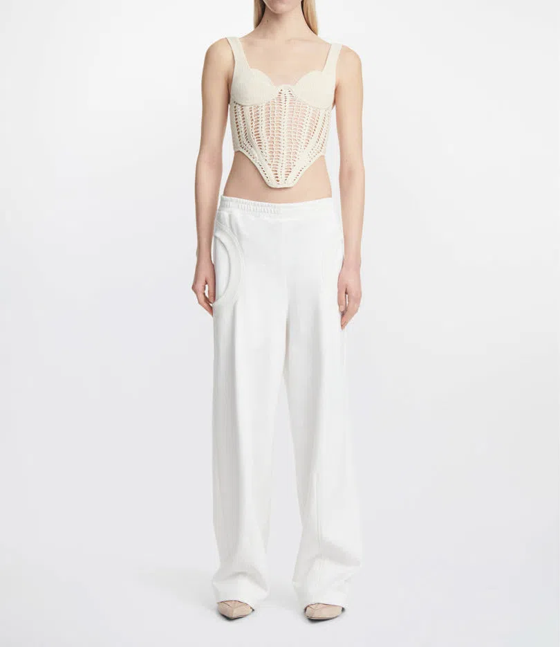Dion Lee Crochet Corset Bone Size S / Au 8 The Volte